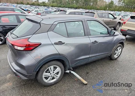 2021 Nissan Kicks S из США, поврежденный, VIN 3N1CP5BV9ML523558
